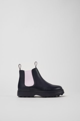 Camper Norte - Violetter Lederstiefel für Kinder Camper Norte - Violetter Lederstiefel für Kinder