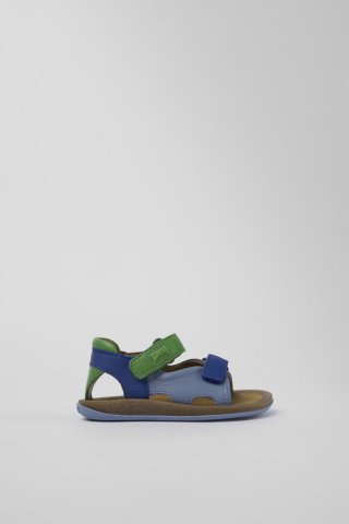 Camper Twins - Mehrfarbige Ledersandalen mit Doppelriemen Camper Twins - Mehrfarbige Ledersandalen mit Doppelriemen