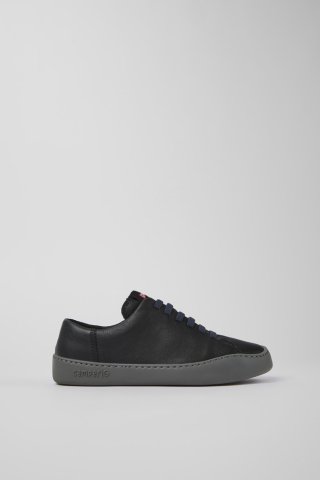 Camper Peu Touring - Schwarze Ledersneaker für Damen. Camper Peu Touring - Schwarze Ledersneaker für Damen.