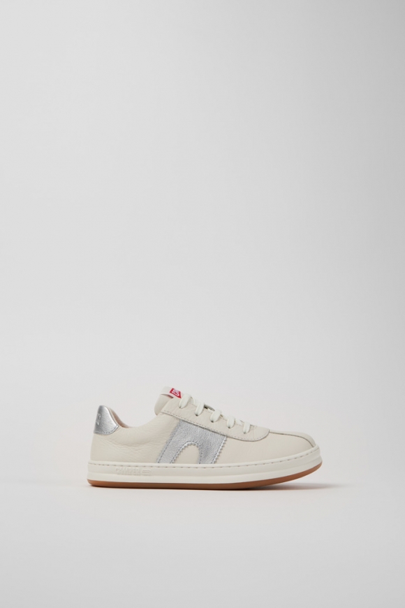 Camper Runner - Mehrfarbige Kindersneaker aus Leder.