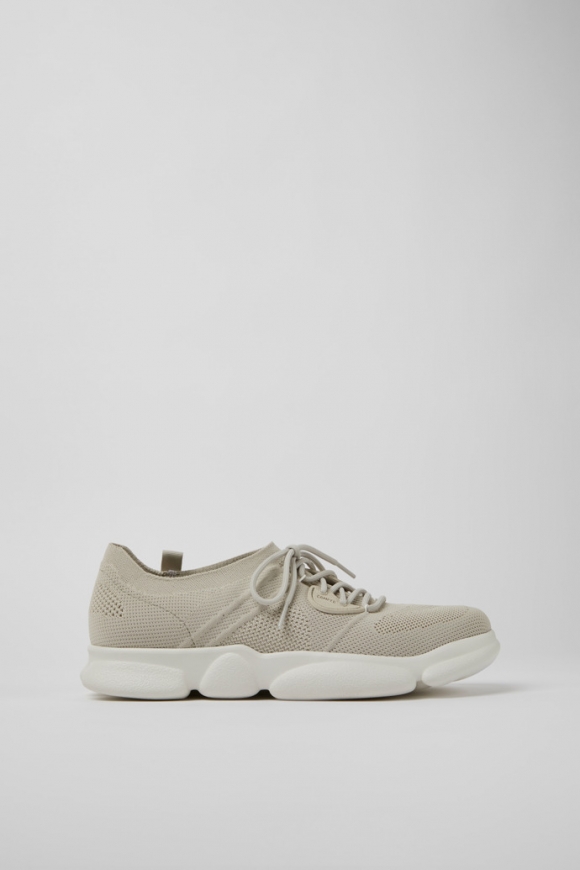 Camper Karst - Grauer Herrensneaker aus Textil