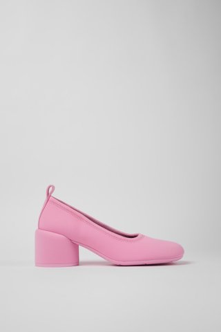 Camper Niki - Rosafarbene Damenballerinas aus Textil Camper Niki - Rosafarbene Damenballerinas aus Textil