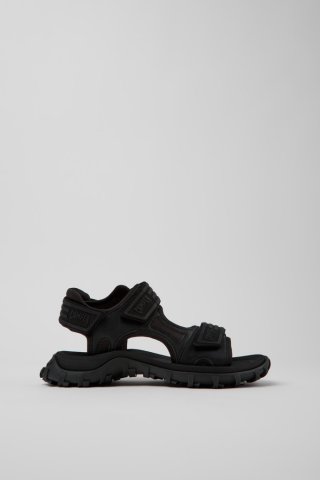 Camper Drift Trail Sandal - Schwarze Ledersandale für Damen. Camper Drift Trail Sandal - Schwarze Ledersandale für Damen.