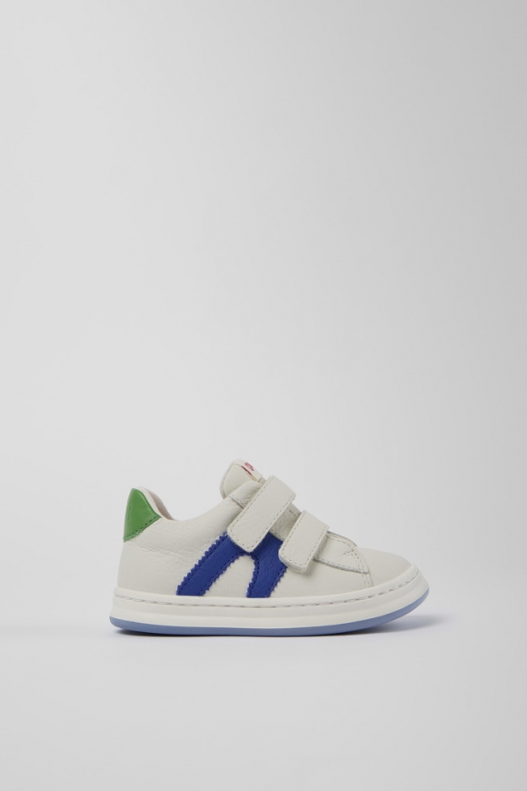 Camper Twins - Weißer Ledersneaker