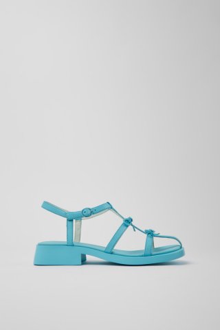 Camper Dana - Blaue Ledersandale für Damen. Camper Dana - Blaue Ledersandale für Damen.