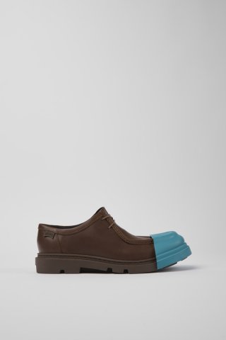 Camper Junction - Brauner Damenschuh aus verantwortungsvollem Leder Camper Junction - Brauner Damenschuh aus verantwortungsvollem Leder