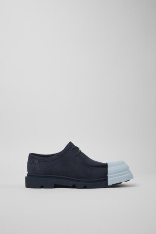 Camper Junction - Blauer Damenschuh aus Nubukleder Camper Junction - Blauer Damenschuh aus Nubukleder