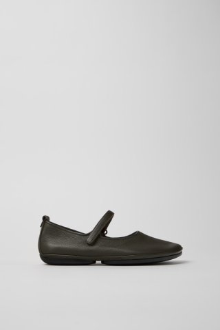 Camper Right Nina - Grüner Lederschuh für Damen. Camper Right Nina - Grüner Lederschuh für Damen.
