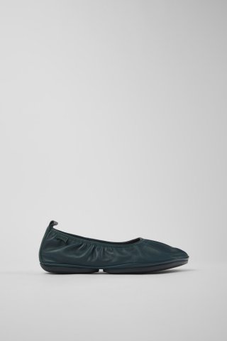 Camper Right - Grüne Damenballerinas aus Leder Camper Right - Grüne Damenballerinas aus Leder
