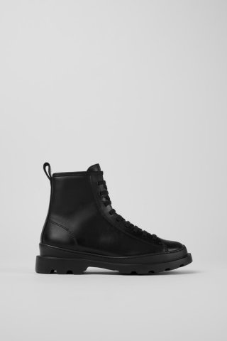 Camper Brutus - Schwarze Mid-Chelseas aus Leder für Damen. Camper Brutus - Schwarze Mid-Chelseas aus Leder für Damen.