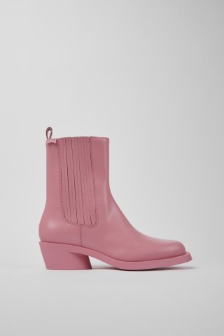 Camper Bonnie - Rosa Damenstiefel aus Leder Camper Bonnie - Rosa Damenstiefel aus Leder