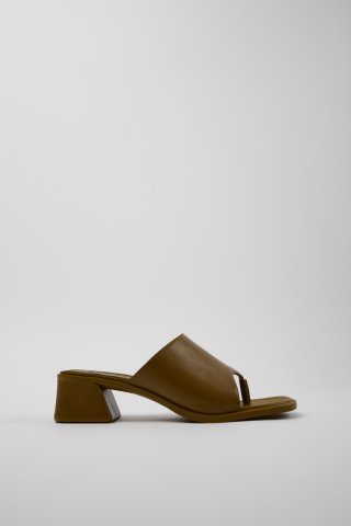 Camper Kora Sandal - Grüne Ledersandale für Damen. Camper Kora Sandal - Grüne Ledersandale für Damen.