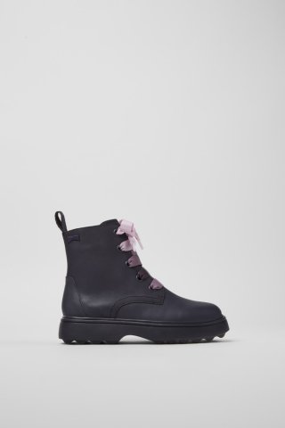 Camper Norte - Violette Kinderstiefeletten aus Leder Camper Norte - Violette Kinderstiefeletten aus Leder