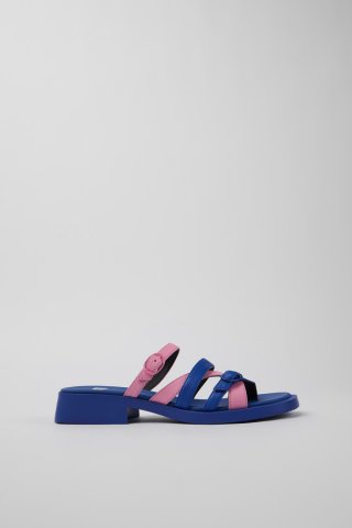 Camper Twins - Mehrfarbige offene Ledersandalen für Damen