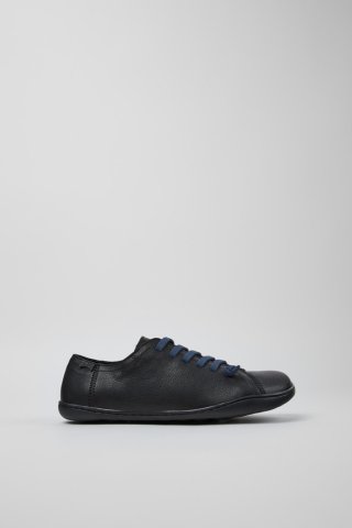 Camper Peu - SchwarzerLederschuh für Damen.