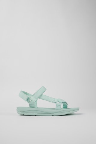 Camper Match - Blaue Damensandalen aus Textil Camper Match - Blaue Damensandalen aus Textil