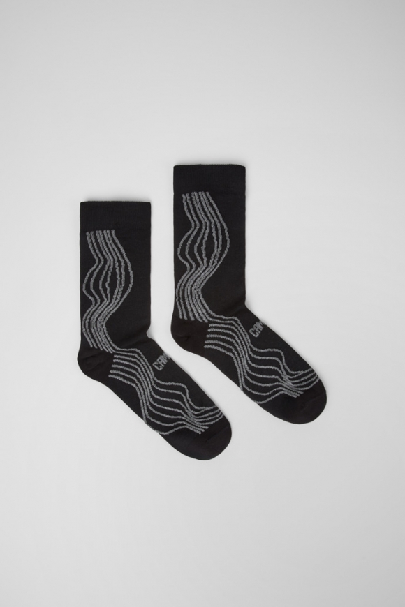 Camper Socks - Graaue Socken aus Bio-Baumwolle.