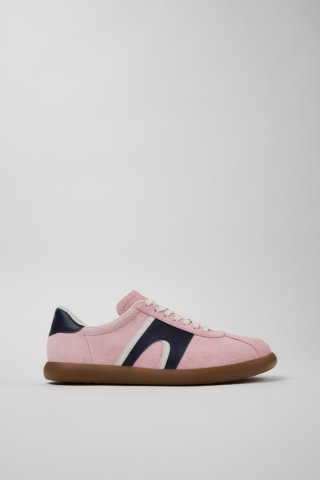 Camper Pelotas Soller - Mehrfarbiger Herrensneaker aus Nubukleder und Leder.