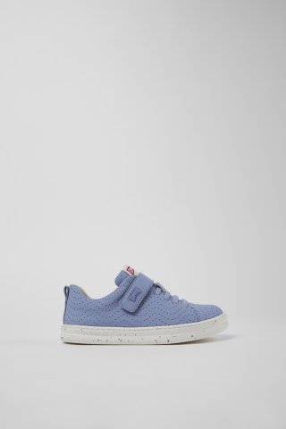 Camper Runner - Blauer Ledersneaker