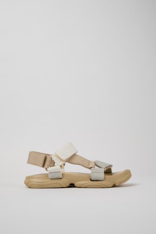Camper Karst Sandal - Mehrfarbige Sandalen aus recyceltem PET für Damen. Camper Karst Sandal - Mehrfarbige Sandalen aus recyceltem PET für Damen.