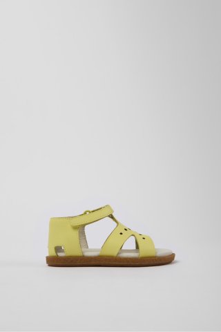 Camper Twins - Gelbe Ledersandalen Camper Twins - Gelbe Ledersandalen
