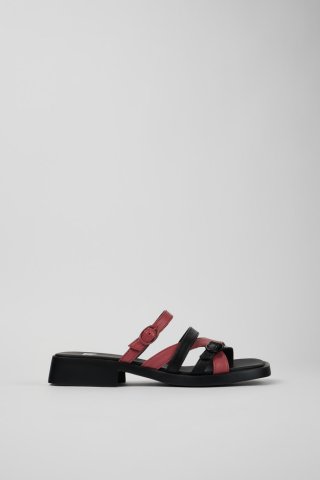 Camper Twins - Mehrfarbige offene Ledersandalen für Damen