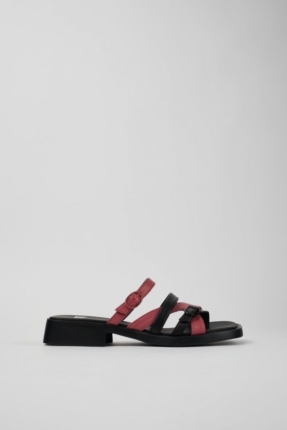 Camper Twins - Mehrfarbige offene Ledersandalen für Damen
