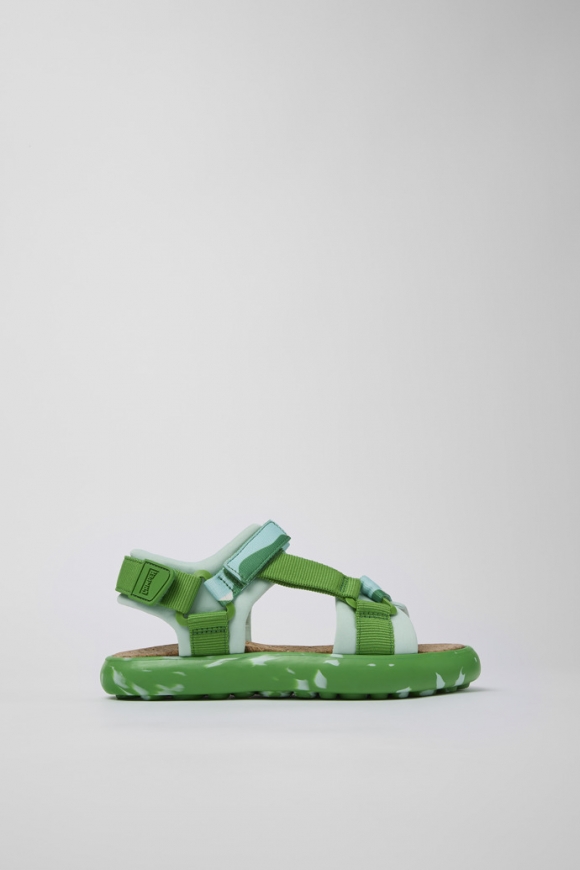 Camper Pelotas Flota - Mehrfarbige Damensandalen aus Textil