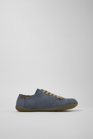 Camper Peu - Blauer Damenschuh aus Nubukleder Camper Peu - Blauer Damenschuh aus Nubukleder