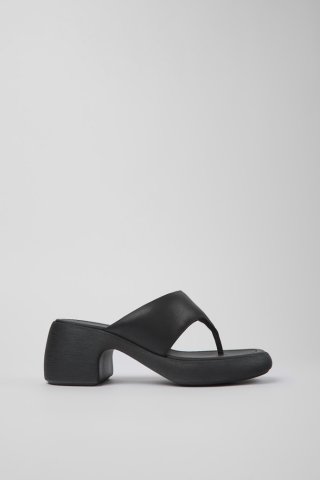 Camper Thelma - Schwarze Ledersandalen für Damen Camper Thelma - Schwarze Ledersandalen für Damen
