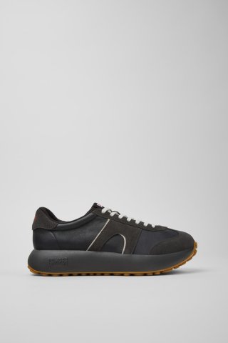 Camper Pelotas Athens - Mehrfarbiger Herrensneaker aus Leder und Nubukleder.