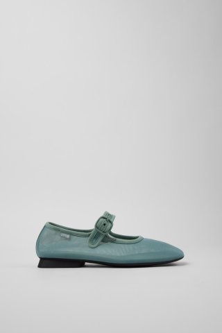 Camper Casi Myra - Grüner Frauenschuh aus Recycling-PET. Camper Casi Myra - Grüner Frauenschuh aus Recycling-PET.