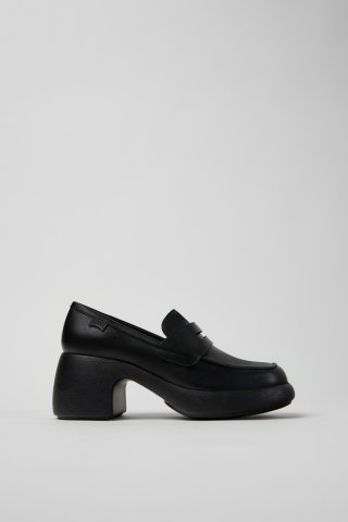 Camper Thelma - Schwarze Ledermokassins/Ballerinas für Damen. Camper Thelma - Schwarze Ledermokassins/Ballerinas für Damen.