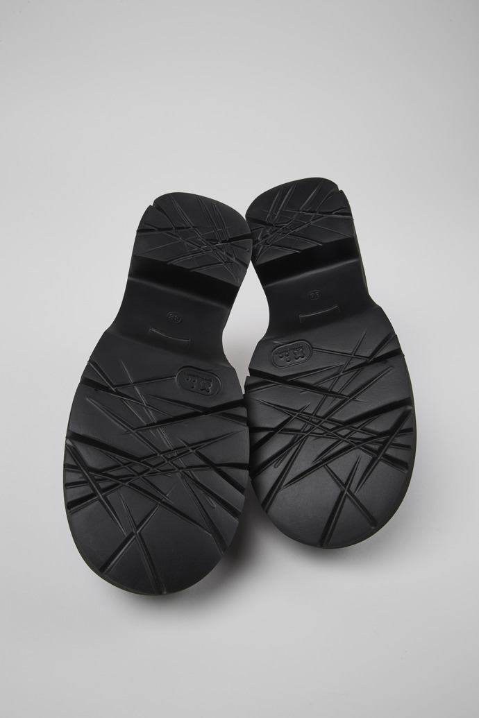 Camper Milah - Schwarze Lederclogs für Damen