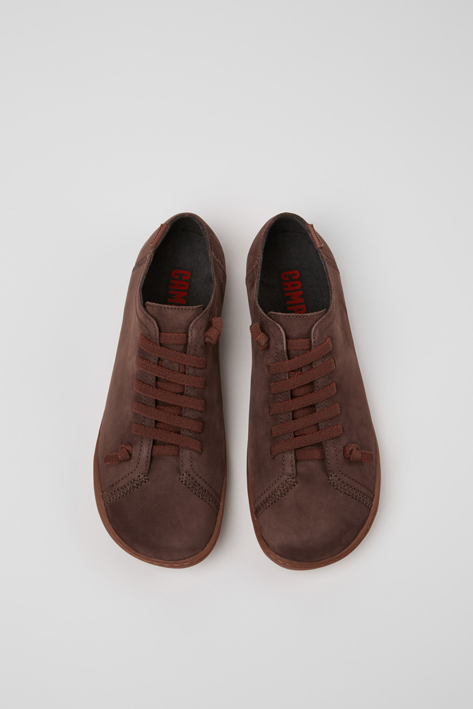 Camper Peu - Brauner Damenschuh aus Nubukleder