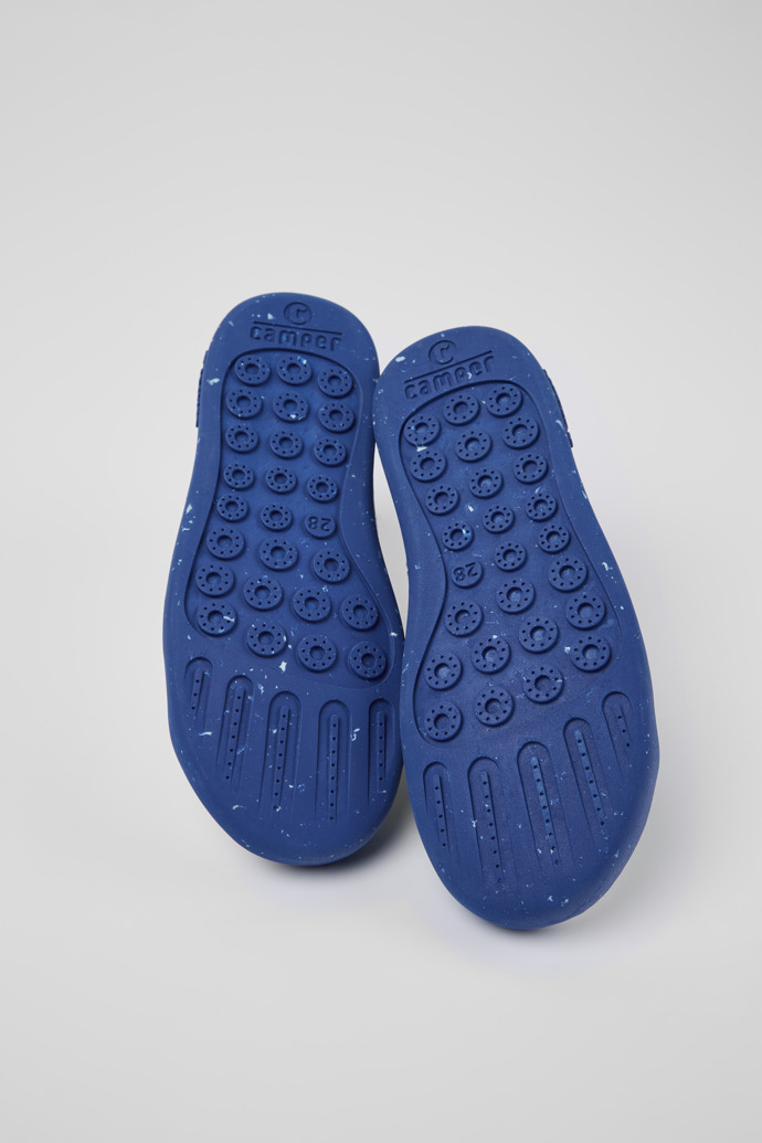 Camper Twins - Weißer Slipper aus Textil
