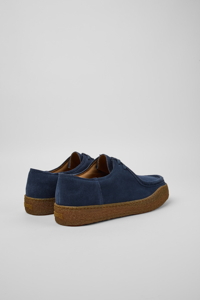 Camper Peu Terreno - Blauer Herrenschuh aus Nubukleder