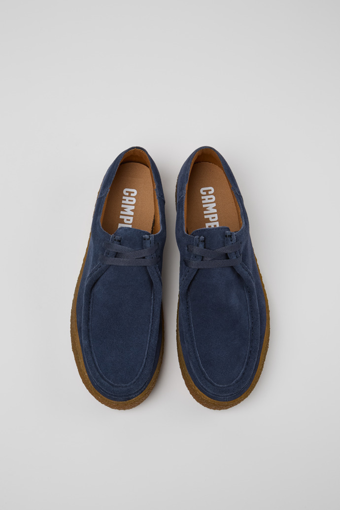 Camper Peu Terreno - Blauer Herrenschuh aus Nubukleder