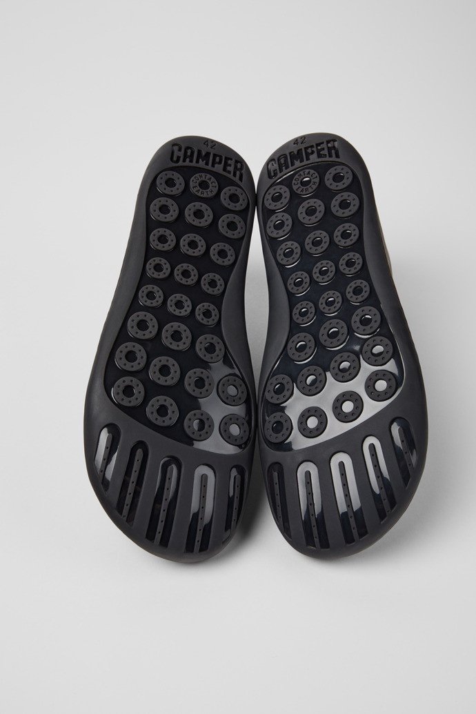 Camper Peu - Schwarze Herrenstiefelette aus chromfreiem Leder.
