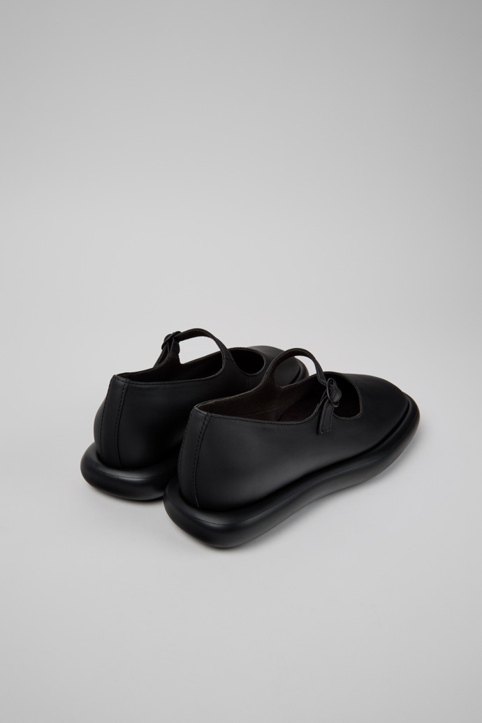 Camper Onda - Schwarzer Lederballerina für Damen.