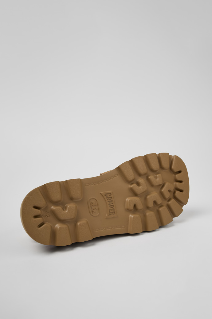 Camper Brutus Sandal - Braune Herrensandalen aus Nubukleder