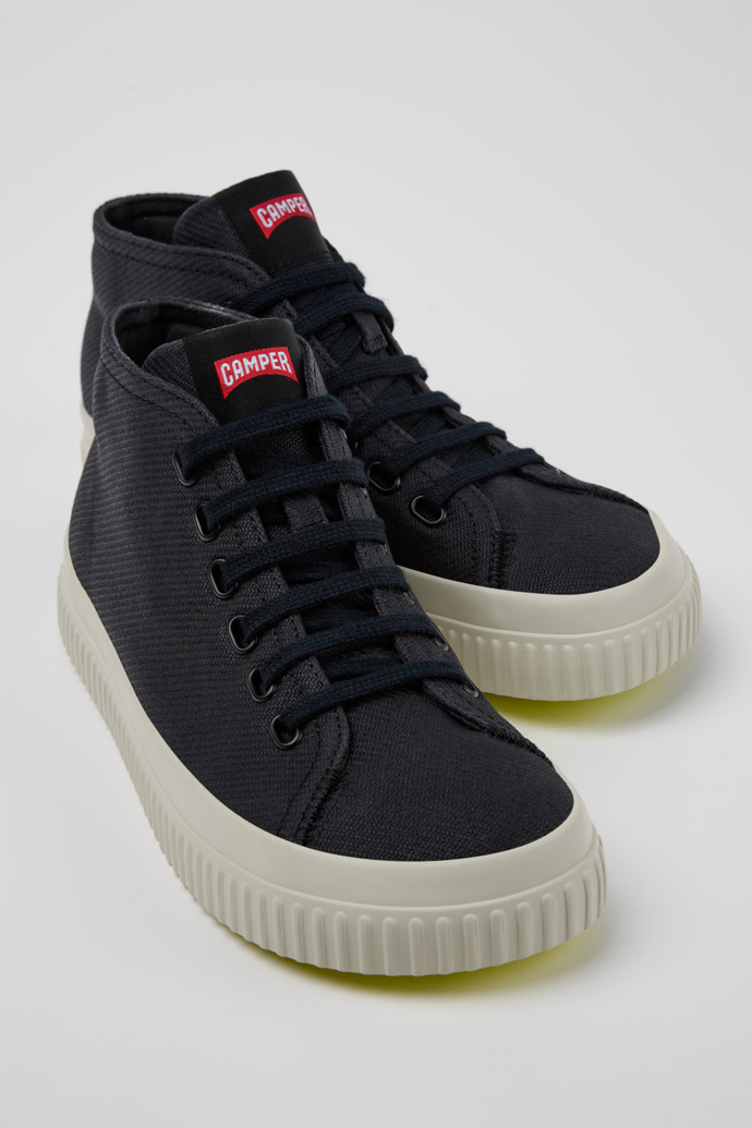 Camper Peu Roda - Schwarzer Damensneaker aus Recyclingbaumwolle
