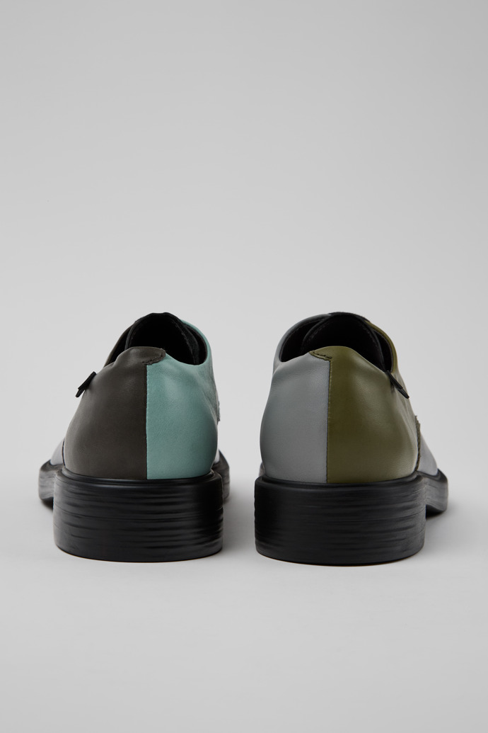 Camper Twins - Mehrfarbiger Herrenschuh aus Leder.