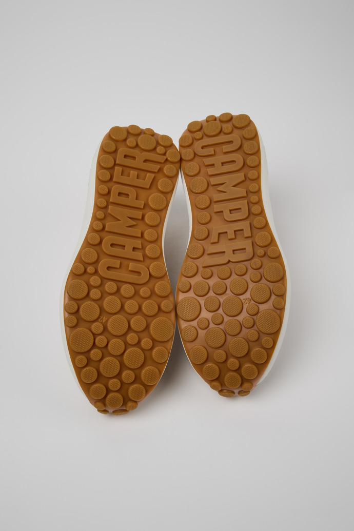 Camper Pelotas Athens - Mehrfarbiger Herrensneaker aus Recycling-PET und Nubukleder.