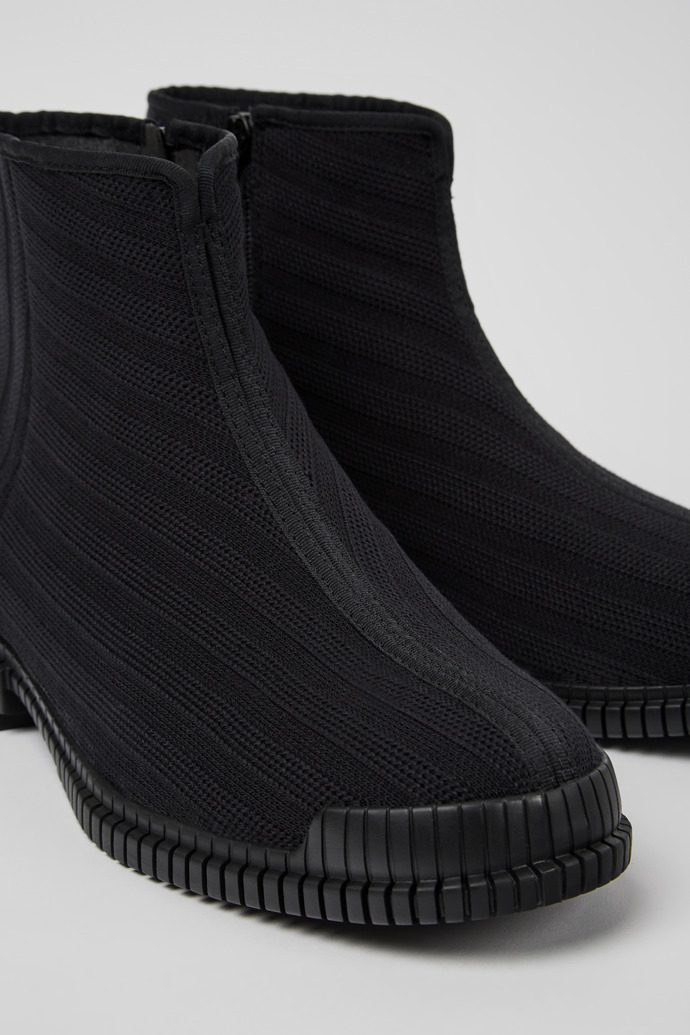 Camper Pix TENCEL® - Schwarzer Herrenstiefel aus TENCEL™-Lyocell