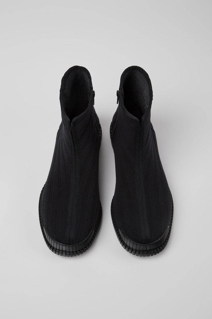 Camper Pix TENCEL® - Schwarzer Herrenstiefel aus TENCEL™-Lyocell