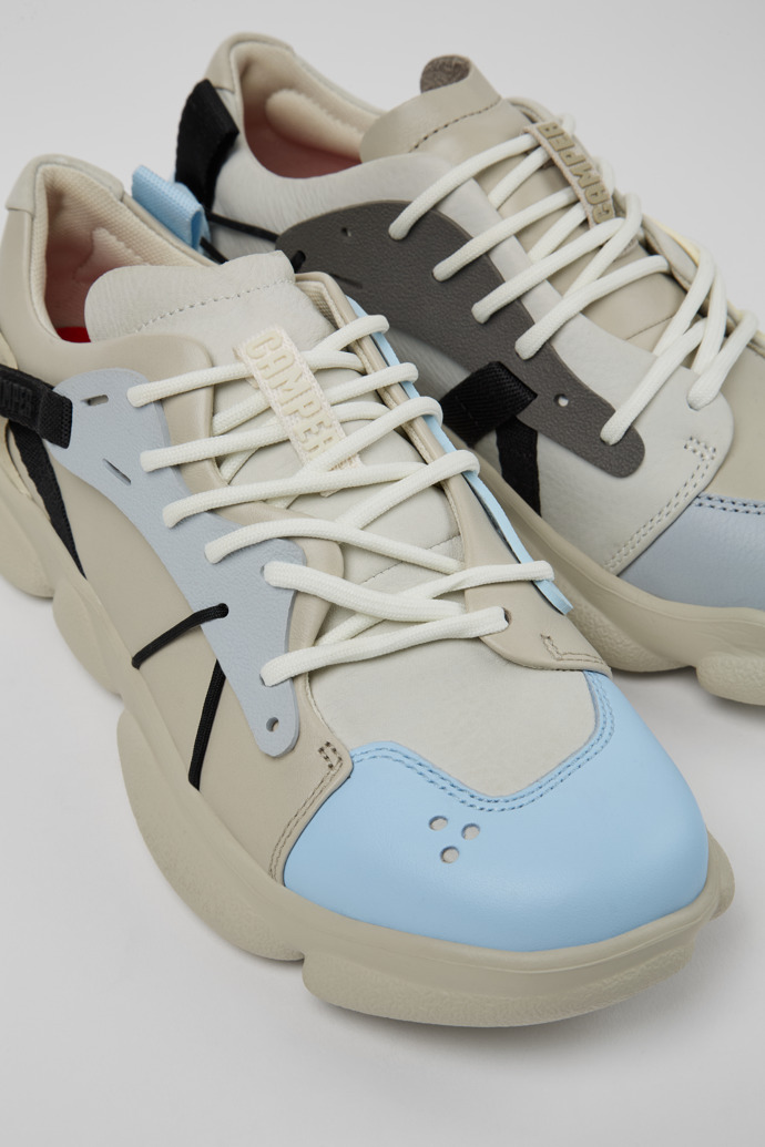 Camper Twins - Mehrfarbiger Damensneaker aus Leder und Textil