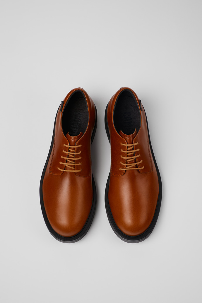 Camper Dean - Brauner Herrenschuh aus Leder.