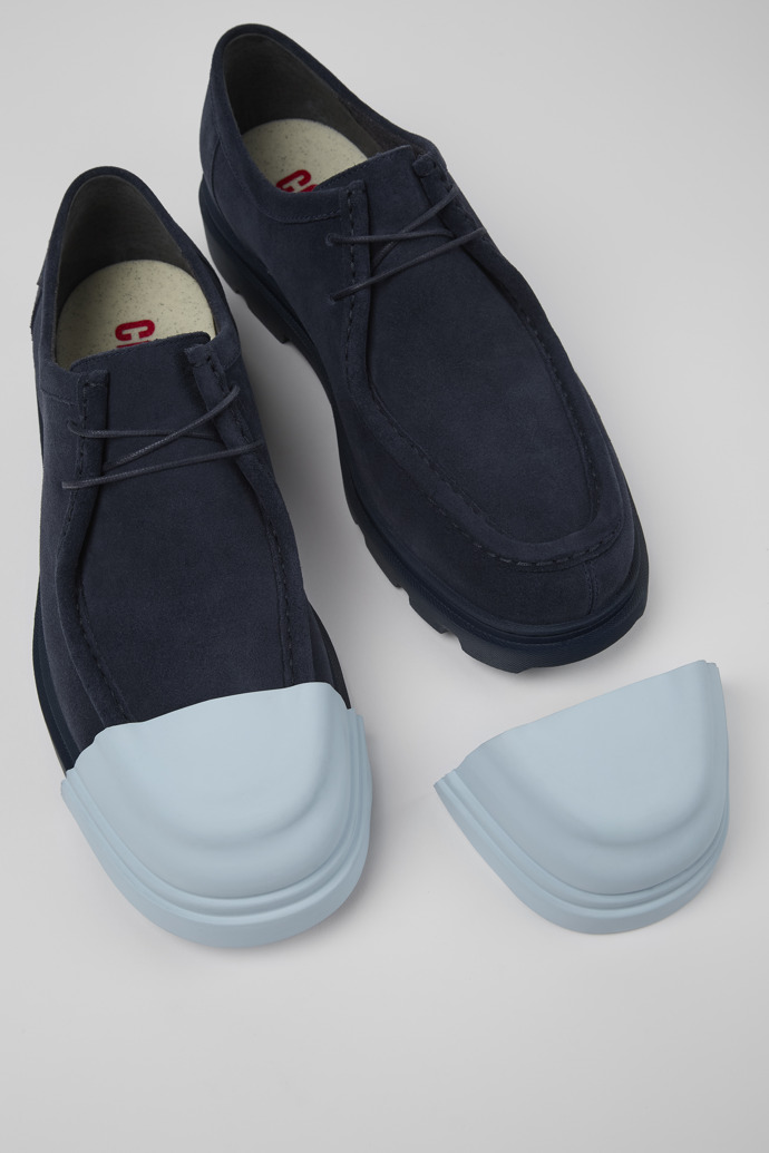 Camper Junction Toe Caps - Zehenaufsätze aus Gummi in Hellblau