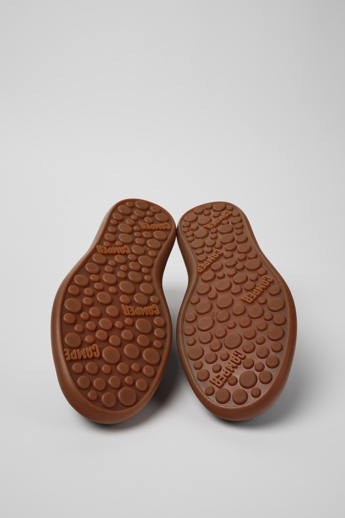 Camper Pelotas Soller - Mehrfarbiger Herrensneaker aus Nubukleder und Leder.